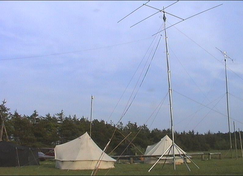 OZ1RDP 1999 Antennen